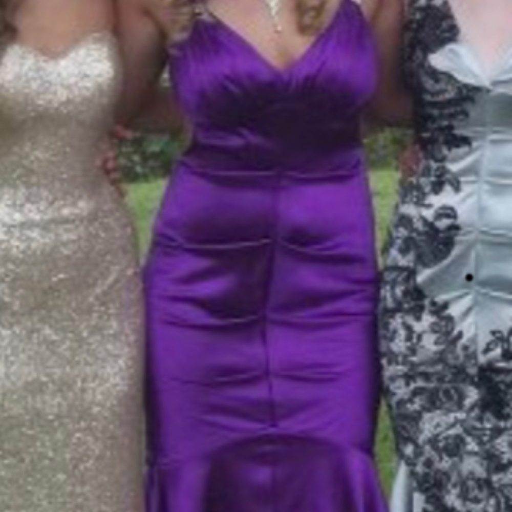 Purple Prom Dress - Excellent Shape - MAKE OFFER